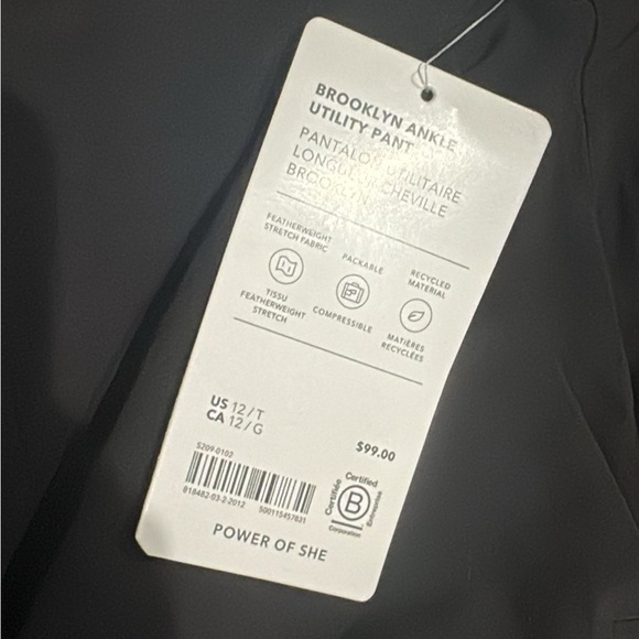 Athleta Brooklyn Ankle Utility Pant // Black - Picture 13 of 16